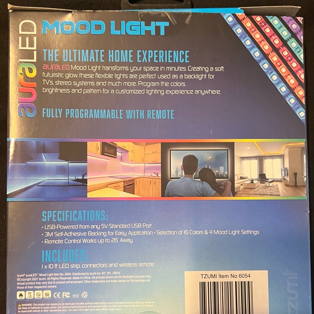 AuraLED Colorful Mood Lighting System